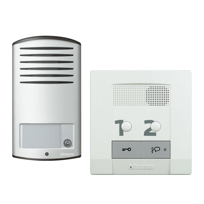 Kit portier résidentiel audio mains libres 2 fils CK2 Bticino 364211