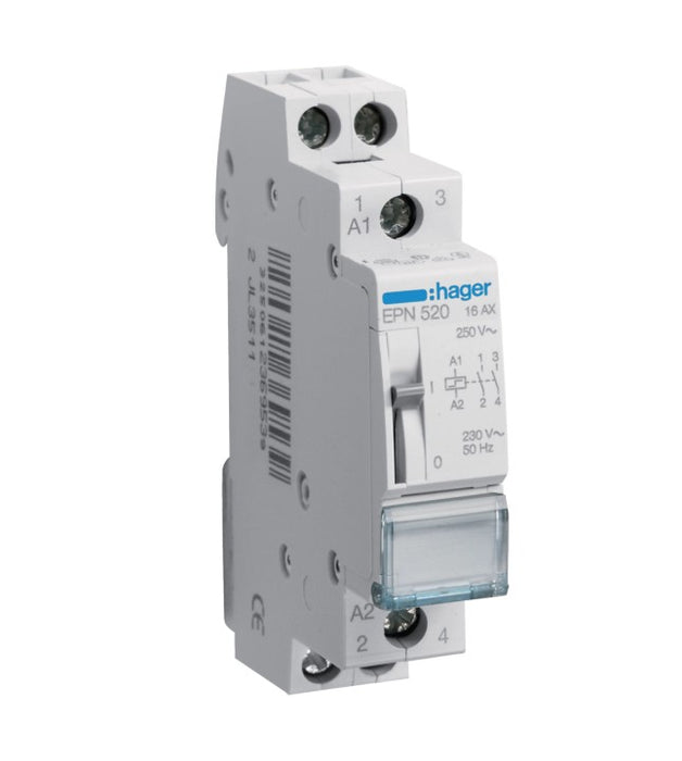 HAGER Télérupteur 2F 230V EPN520