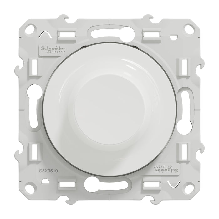 Variateur universel Blanc 100W LED 2 ou 3 fils odace Schneider Electric S520519