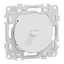 Odace - va-et-vient ou poussoir à levier - 10AX - blanc craie - Schneider Electric S920203