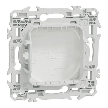 Obturateur Odace 2025- pré-perçage pour sortie de câble - blanc craie - S920666 Schneider Electric