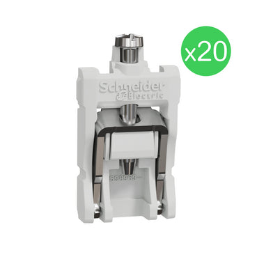Odace - sachet de 20 griffes courtes - boîtes 30/40 mm - Schneider Electric S989690