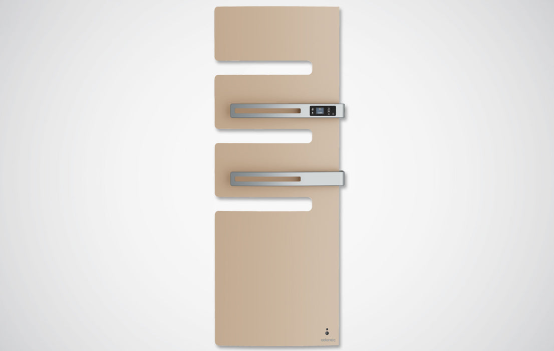 Sèche serviette électrique connecté Serenis Premium 1750W - mât à droite - Atlantic