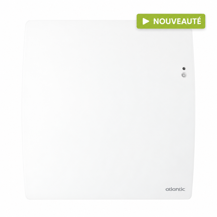Radiateur électrique Atlantic Agilia + connecté - horizontal blanc chaleur douce