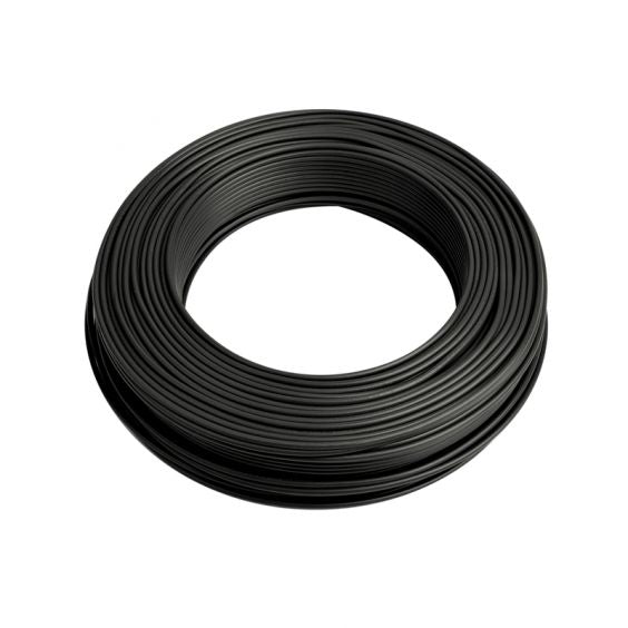 Fil électrique souple 2.5mm² noir HO7VK2.5NO