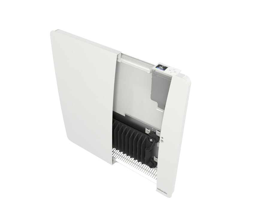 Radiateur électrique Atlantic connecté Nirvava + vertical - chaleur douce à inertie