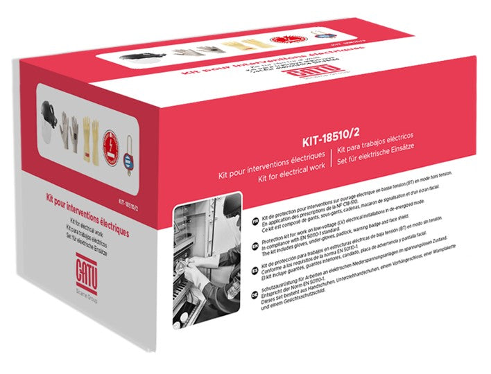 CATU kit intervention électrique NF C18-510 - protection individuelle et de condamnation
