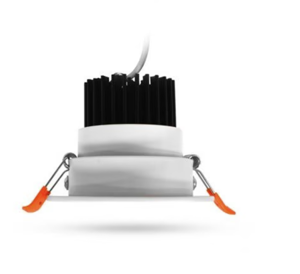 Spot LED encastrable SPARK II orientable - 7W 230V 700lm 4000K blanc 85 mm - Miidex 100400