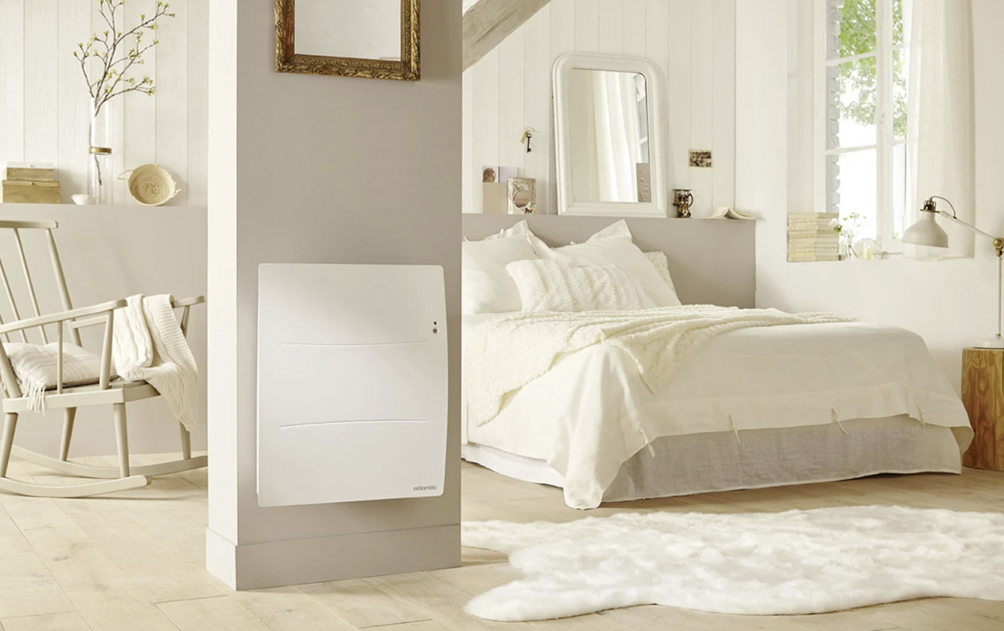 Radiateur électrique AGILIA 1000 W connecté blanc - Atlantic 503110