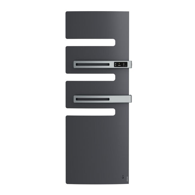 Sèche serviette électrique connecté Serenis Premium 1750W - mât à droite - Atlantic