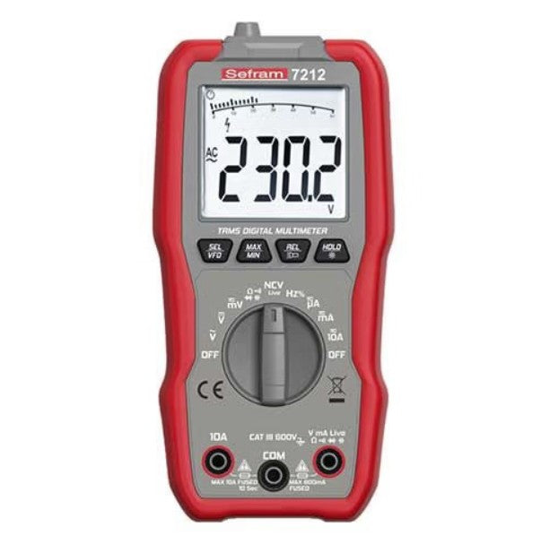 SEFRAM multimètre numérique de poche 6000 points - Sefram7212